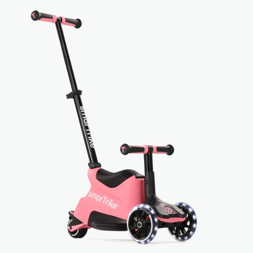 smarTrike - Xtend Scooter 4in1 + Ride-on - Salmon Pink