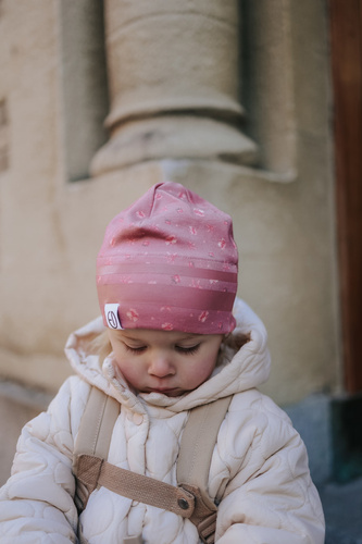 ELODIE DETAILS - Winter Beanie, Pink Petit River Rose, 3-100 year