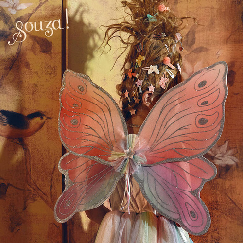 Souza! -  Kostium spódniczka i skrzydła elf Carlina 3-5 lat