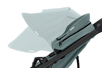 THULE - Urban Glide 3 + bassinet, black on black - SET