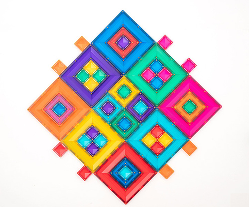 Connetix - Portal Pack, Piece Bright - 48 pieces