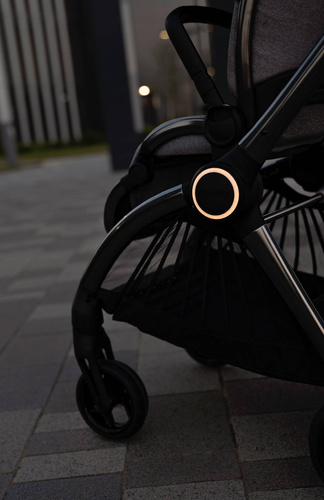 CORE Pushchair and Carrycot Light Grey