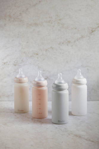 Elodie Details - Glass Feeding Bottle - Blushing Pink