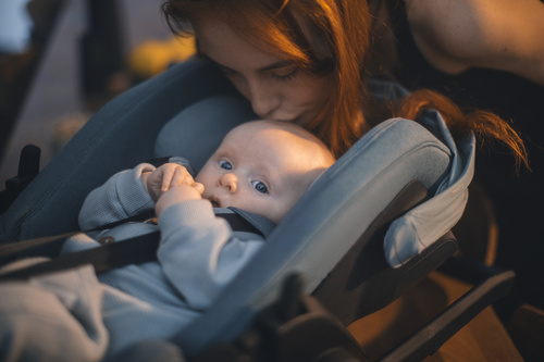 Thule - Maple - Infant car seat - Mid Blue
