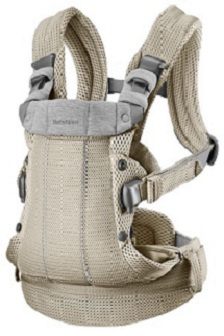 BABYBJORN - Baby Carrier Harmony 3D Mesh, Grey beige