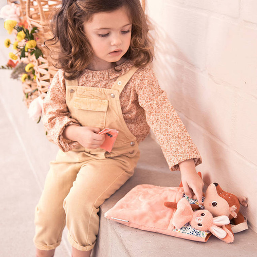 LILLIPUTIENS - Roe-deer Stella cuddly toy with accessories for falling asleep 2 years +