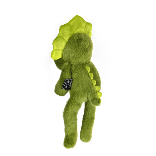 DOUDOU - magnetic plush Podcoll Dinosaur, Histoire d'Ours, 30 cm, green