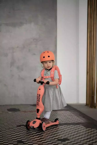 SCOOTANDRIDE - Highwaykick 2in1 Ride and scooter 1-5 years Peach