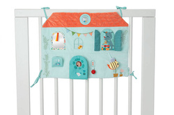 LILLIPUTIENS Soft activity board for play Stella the Deer and Joe the Dragon House 3 m+