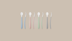 BABYBJÖRN - Baby feeding spoon, 2-pack, Powder Blue