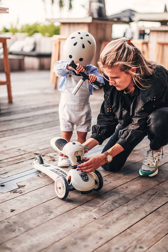 SCOOTANDRIDE - Highwaykick 2in1 Ride and scooter 1-5 years Ash