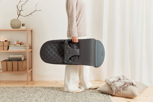 BABYBJÖRN - Bouncer Bliss Woven - Anthracite + Toy