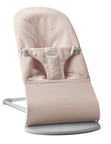 BABYBJÖRN - Bouncer BLISS Woven - Light pink mélange