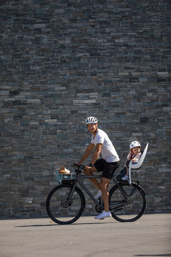 Hamax - Caress w/lockable bracket (frame mounted) - Green/black