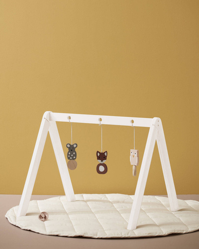Kid's Concept - Baby gym wood frame white