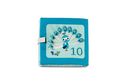 LILLIPUTIENS - Soft book for learning to count 1, 2, 3 ... 18 m +