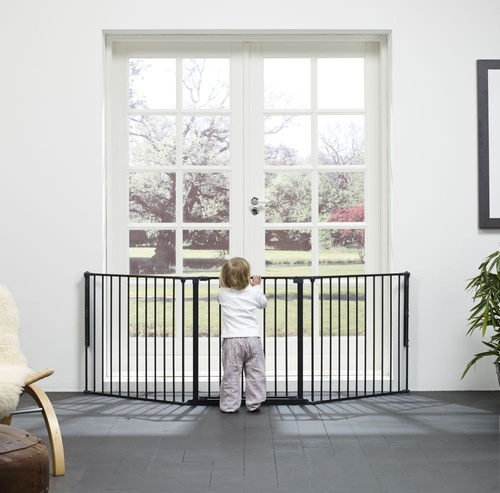 Baby Dan - Safety gate FLEX L, black