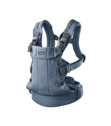 BABYBJORN - Baby Carrier Harmony, Woven, Blue mélange