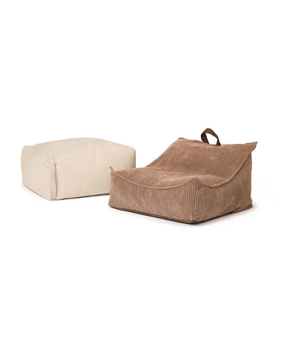KID'S CONCEPT - beanbag, grey / brown