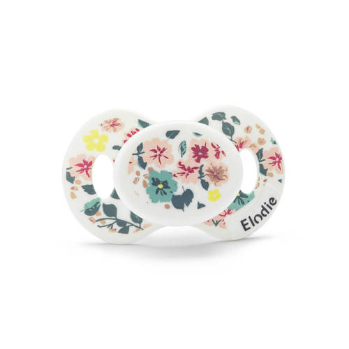 ELODIE DETAILS - silicone pacifier 0-6 m, Floating Flowers