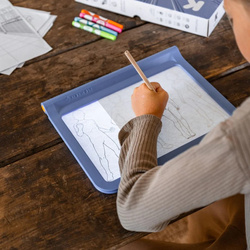 Kidywolf – illuminated tablet for learning how to draw manga K-DRAW-PRO, blue