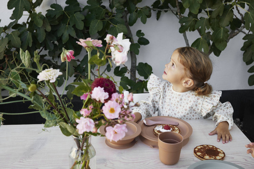 Elodie Details - Longsleeved Baby Bib - Autumn Rose