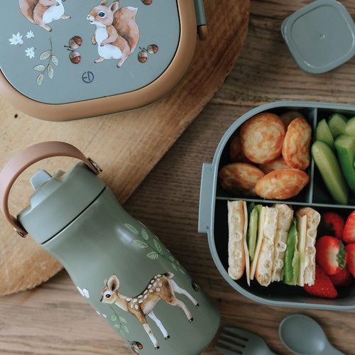 Elodie Details - lunchbox large + thermal bottle, Chipmunk Darling - SET