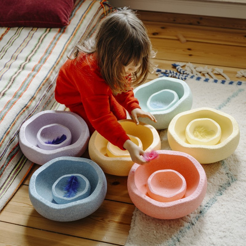 Stapelstein - Original Mini - rainbow pastel