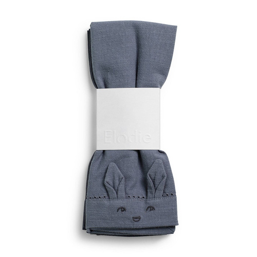Elodie Details - Baby Napkins - Tender Blue & Juniper Blue