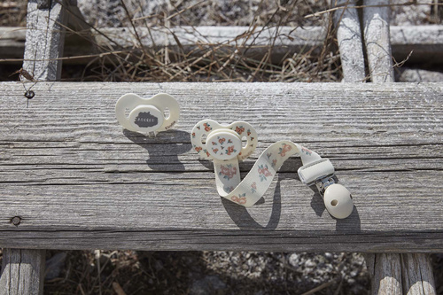 ELODIE DETAILS - silicone pacifier 3m+, Autumn Rose