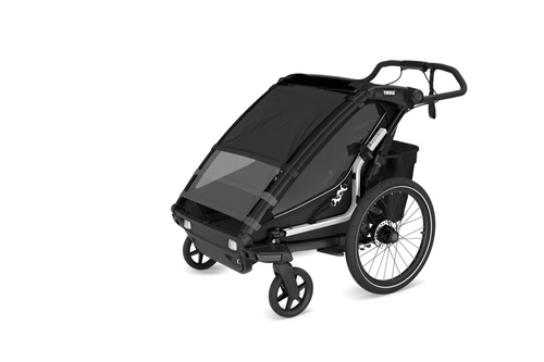 Child bicycle trailer, double - Thule Chariot Sport 2 G3 - Black