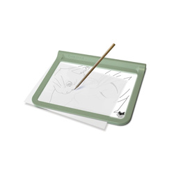 Kidywolf – illuminated writing and drawing learning tablet KIDYDRAW-PRO, green