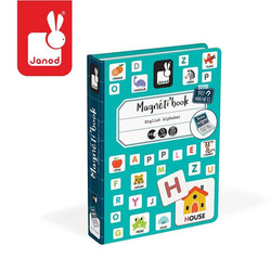 Janod - Magnetic puzzle Alphabet Magnetibook collection 2018