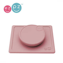 EZPZ Silikonowa miseczka z podkładką 2w1 Mini Bowl różowy