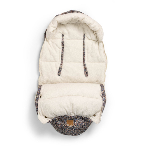 Elodie Details - Recycled polyester - Footmuff - Blue Garden