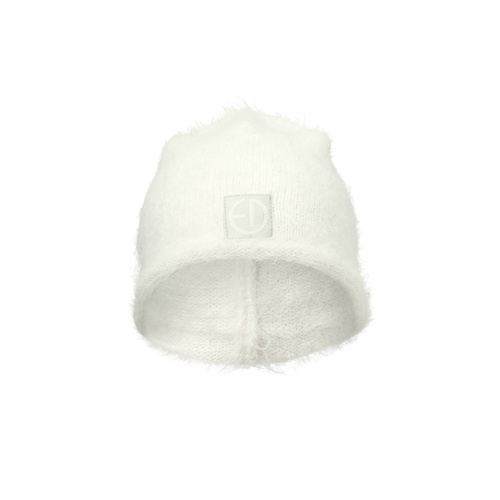 Elodie Details - Furry Knit Beanie - Vanilla White
