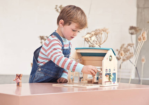 LILLIPUTIENS - wooden toy My first school 3 +