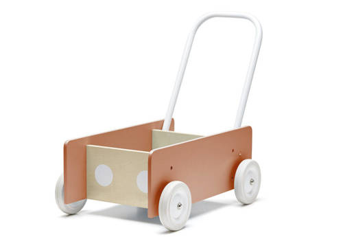 Wooden Baby Walker rust