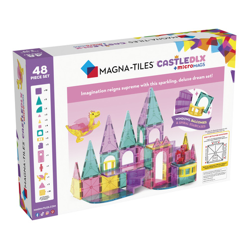 MAGNA-TILES - magnetic tiles Castle Deluxe - 48 el.