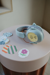 Kidywolf - KIDYNOISE noise-canceling headphones for children, blue