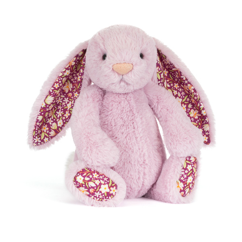 Jellycat – LUX Lilac Bunny with Floral Ears 31 cm