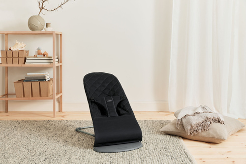 BABYBJÖRN - Bouncer Bliss WOVEN, Black