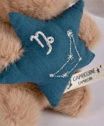 DOUDOU – DOUDOU ASTRO plush rabbit with zodiac sign, Doudou et Compagnie, 12 cm, Capricorn