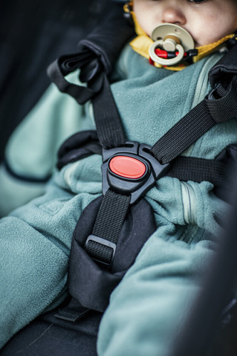 Hamax - Bike trailer for kids COCOON , double- Grey/black