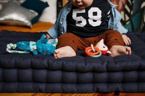 LILLIPUTIENS - Mini rattle with hoops Alice Fox 3 m +