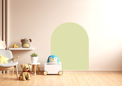 CLEVERCLIXX - magnetic wall sticker 95x75cm, soft olive