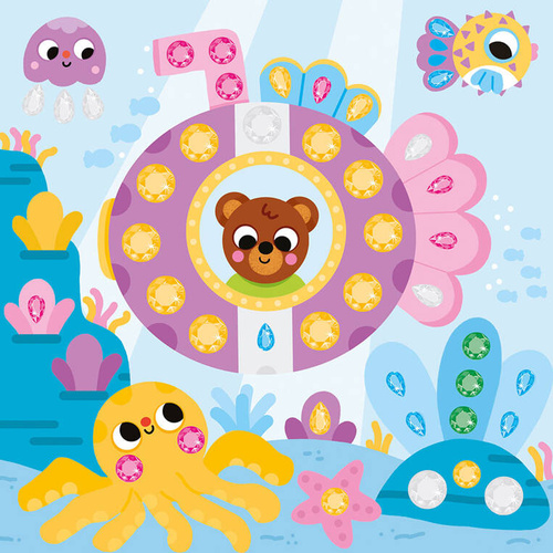 Janod - Large Rhinestones Creative Set My arts & crafts 3+