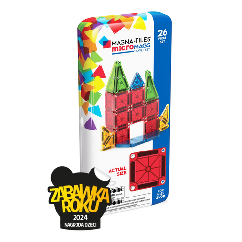 MAGNA-TILES - magnetic blocks Travel microMAGS 26 pcs.