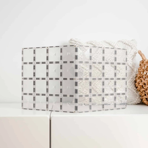 CONNETIX - 2 Piece Clear Base Plate Pack