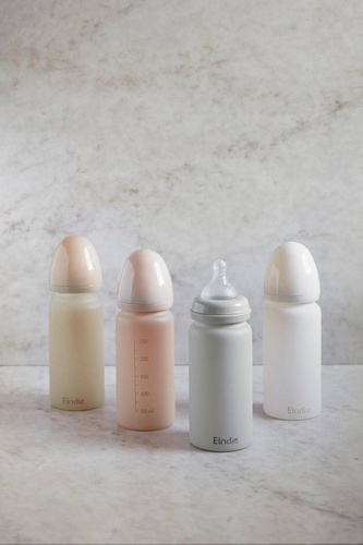 Elodie Details - Glass Feeding Bottle - Blushing Pink